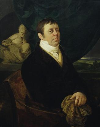 Peter Fendi, Porträt eines Arztes, 1825, Öl auf Holz, 53 x 42 cm, Belvedere, Wien, Inv.-Nr. 746 ...