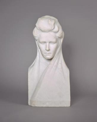 Ilse Beatrice Twardowska-Conrat, Kaiserin Elisabeth, um 1907, Marmor, 67,5 × 31,5 × 35 cm, Stan ...
