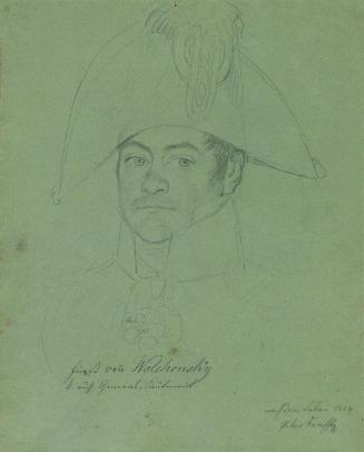 Johann Peter Krafft, Fürst von Wolchonsky (Porträtstudie zu "Siegesmeldung des Fürsten Schwarze ...