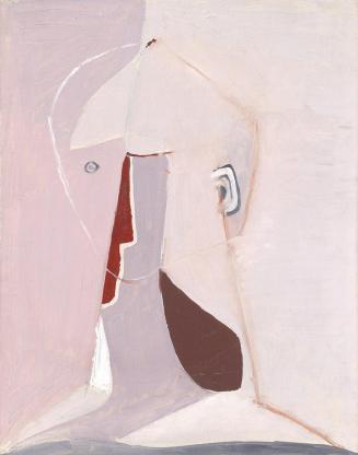 Alois Wachsman, Kopf, 1931, Öl auf Karton, 47 × 37 cm, Dauerleihgabe Sammlung Rotter, Belvedere ...