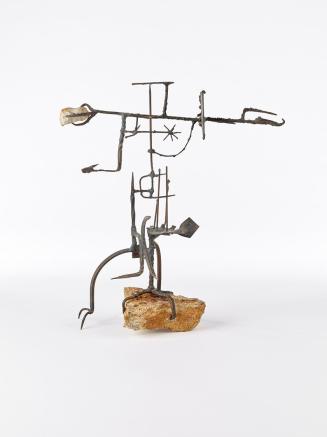 Marc Adrian, Rotationsplastik, 1955, Eisen, Stein, 47 × 41,5 × 25 cm, Belvedere, Wien, Inv.-Nr. ...