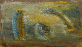 Andrew Molles, Ohne Titel, vor 1960, Öl auf Karton, 20,5 × 35,5 cm, Belvedere, Wien, Inv.-Nr. 1 ...