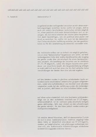 Hermann J. Hendrich, demonstration 2, 1968, Papier, Blattmaße: 30 × 21 cm, Belvedere, Wien, Inv ...