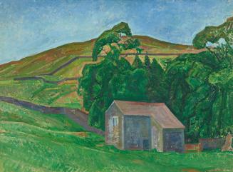 Gerhart Frankl, Banks Farm Westmoreland III, 1939, Öl auf Leinwand, 52,5 × 76 cm, Schenkung Ger ...