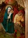 Meister von Schloss Lichtenstein, Flucht nach Ägypten, um 1445/1450, Malerei auf Tannenholz, ne ...