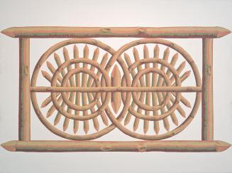 Walter Obholzer, Zaun, 2000, Tempera auf Aluminium, 200 × 270 × 2 cm, Schenkung Thaddaeus Ropac ...