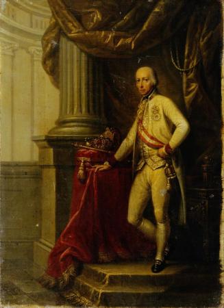 Johann Niedermann, Kaiser Franz I. (II.) von Österreich (1768–1835), 1810, Öl auf Leinwand, 31  ...