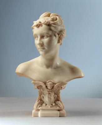 Stefan Schwartz, Leopoldine Schwartz, 1884, Marmor, H: 57 cm, Belvedere, Wien, Inv.-Nr. 6523
