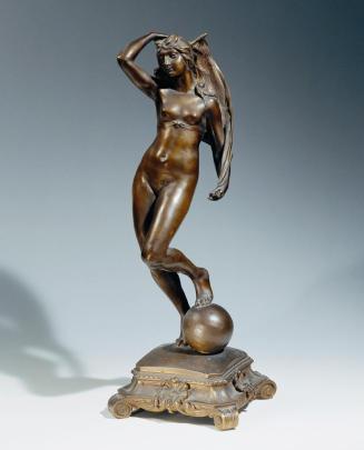Stefan Schwartz, Allegorie des Glückes, um 1892/1893, Bronze, H: 41 cm, Belvedere, Wien, Inv.-N ...