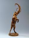 Franz Barwig d. Ä., Kämpfender Steinbock, 1911, Bronze, patiniert, 55 × 23 × 17 cm, Belvedere,  ...
