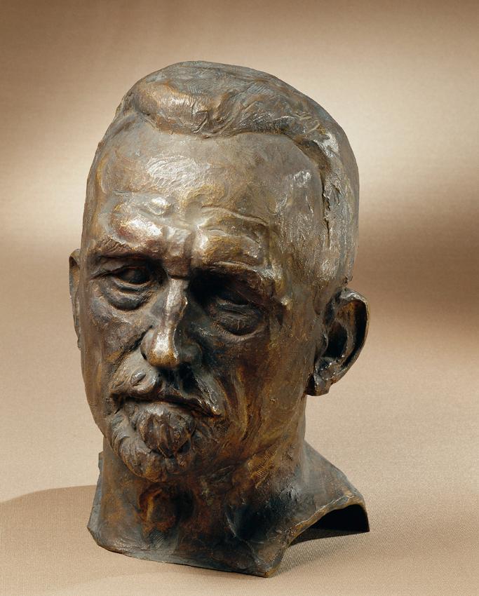 Benjamin Ferency, Karl Kuk, um 1925, Bronze, H: 31 cm, Belvedere, Wien, Inv.-Nr. 3281