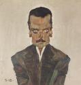 Egon Schiele, Eduard Kosmack, 1910, Öl auf Leinwand, 99,8 x 99,5 cm, Belvedere, Wien, Inv.-Nr.  ...