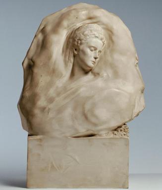 Robert Weigl, Kaiserin Elisabeth, 1902, Gips, H. inklusive Sockel: 35 cm, Belvedere, Wien, Inv. ...