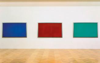 Günther Selichar, Who's Afraid of Blue, Red and Green?, 2002/2003, C-Prints auf Alucobond, 3-te ...