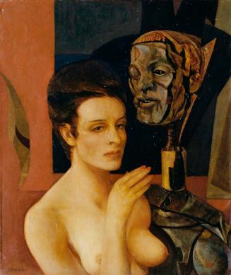 Rudolf Spohn, Rendezvous, um 1965, Öl auf Leinwand, 70,5 × 59,5 cm, Belvedere, Wien, Inv.-Nr. 6 ...