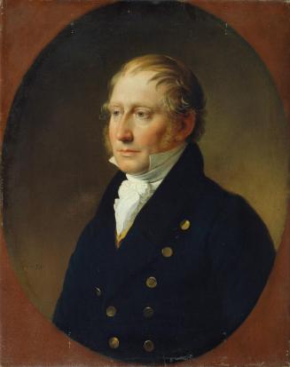 Johann Peter Krafft, Heinrich Friedrich Müller, 1822, Öl auf Leinwand, (hochoval): 79 × 63 cm,  ...