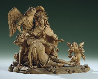Johann Peter Schwanthaler der Ältere, Pietà, Holz, 21 × 27 × 13 cm, Belvedere, Wien, Inv.-Nr. 2 ...