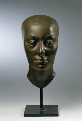 Alfred Czerny, Weibliche Porträtbüste, 1958, Bronze, 32,5 cm, Artothek des Bundes, Dauerleihgab ...
