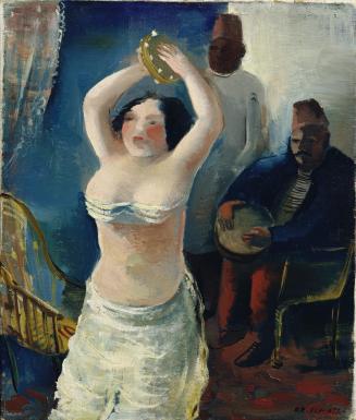 Otto Rudolf Schatz, Tunesische Tänzerin, 1935, Öl auf Leinwand, 40,5 × 34,3 cm, Belvedere, Wien ...