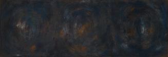 Rudolf Goessl, Dreiteilig, 1989, Öl auf Sperrholzplatte, 90 × 270 cm, Belvedere, Wien, Inv.-Nr. ...